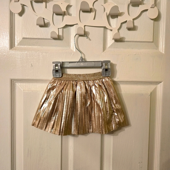 Carter's Gold Pleater Skirt Size 12m. - Picture 1 of 3